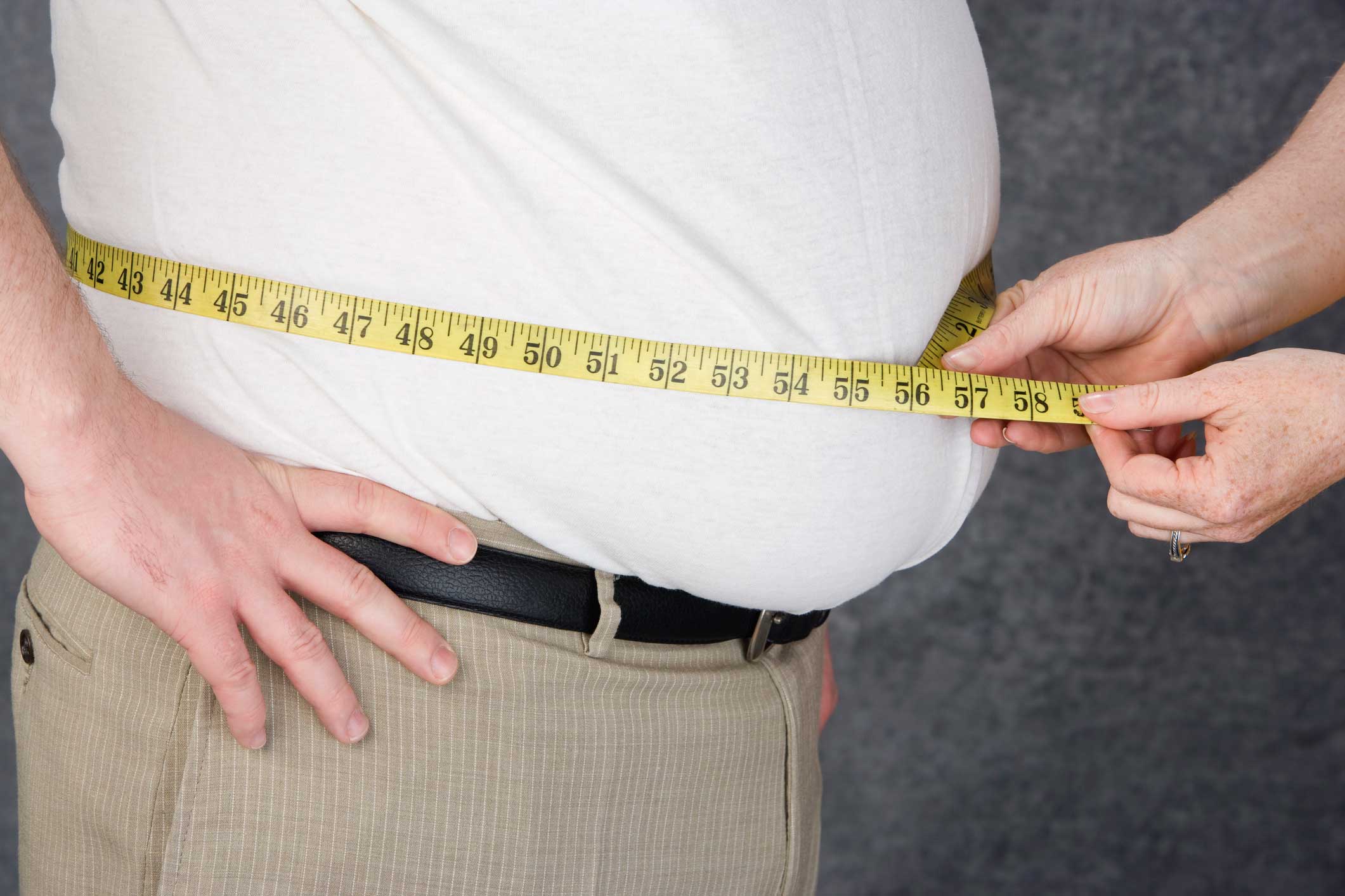 Study: Waist Only 4 Inches Bigger Than Average Can Increase Cancer