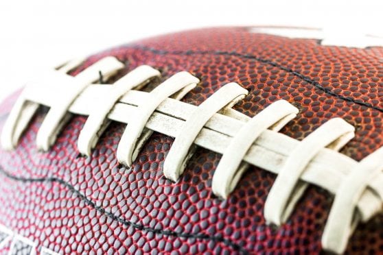 Close-up of football.