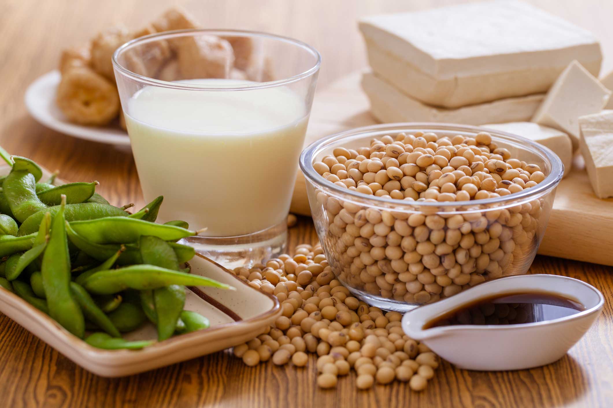 Soy foods.
