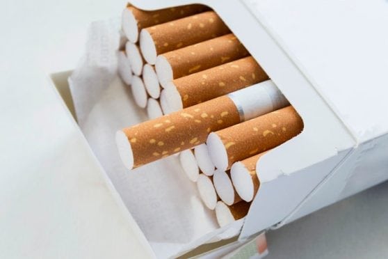 Pack of cigarettes
