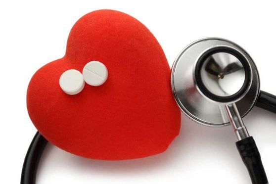 Heart & aspirin.
