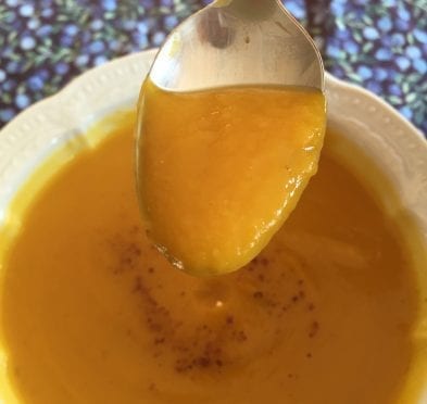 Seasonal soup.