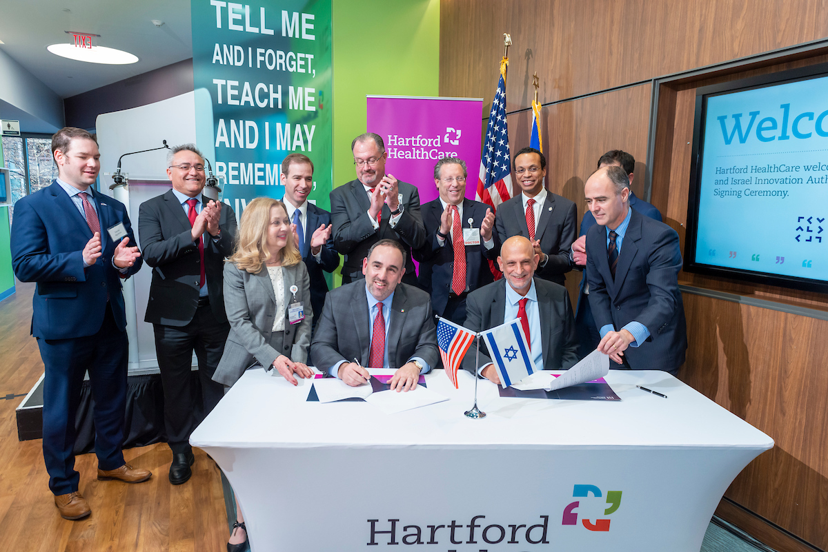 Economic Boost Seen in Hartford HealthCare, Israeli Innovation Authority Agreement