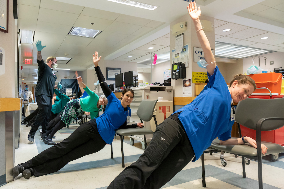 Nursing Staff Guided Fitness Routines