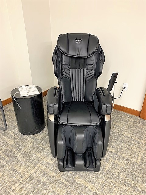 Ocean State Job Lot Donates Massage Chair to CHH