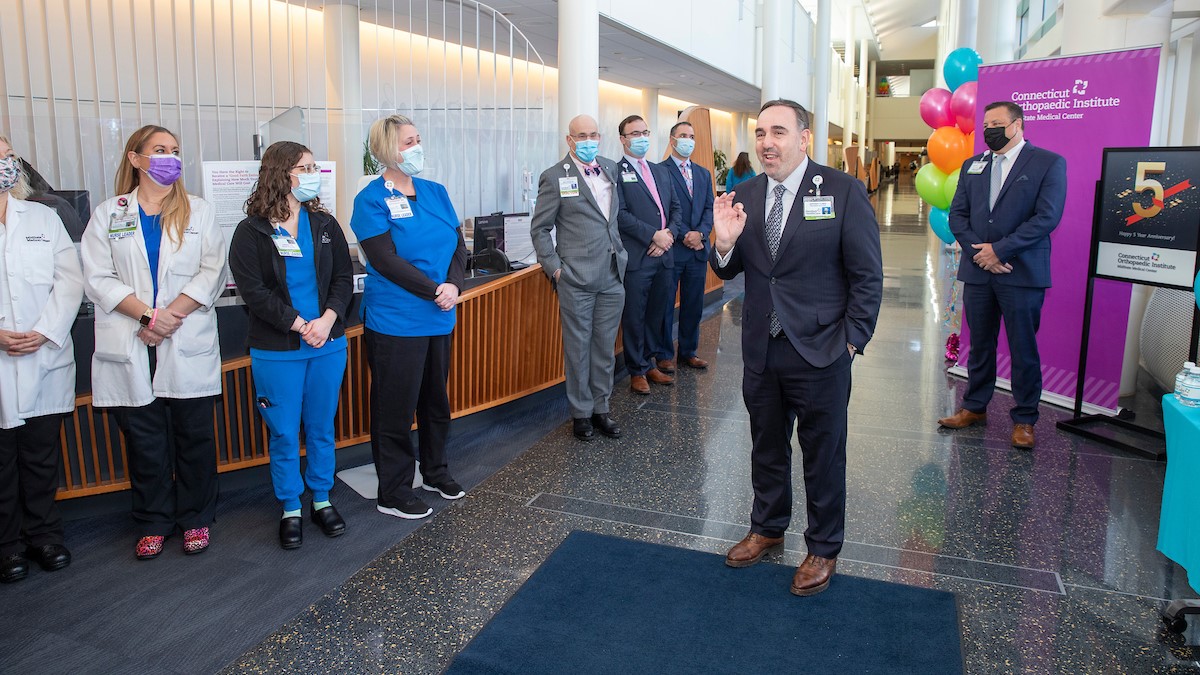 Connecticut Orthopaedic Institute at MidState Medical Center Celebrates 5 Years of Success