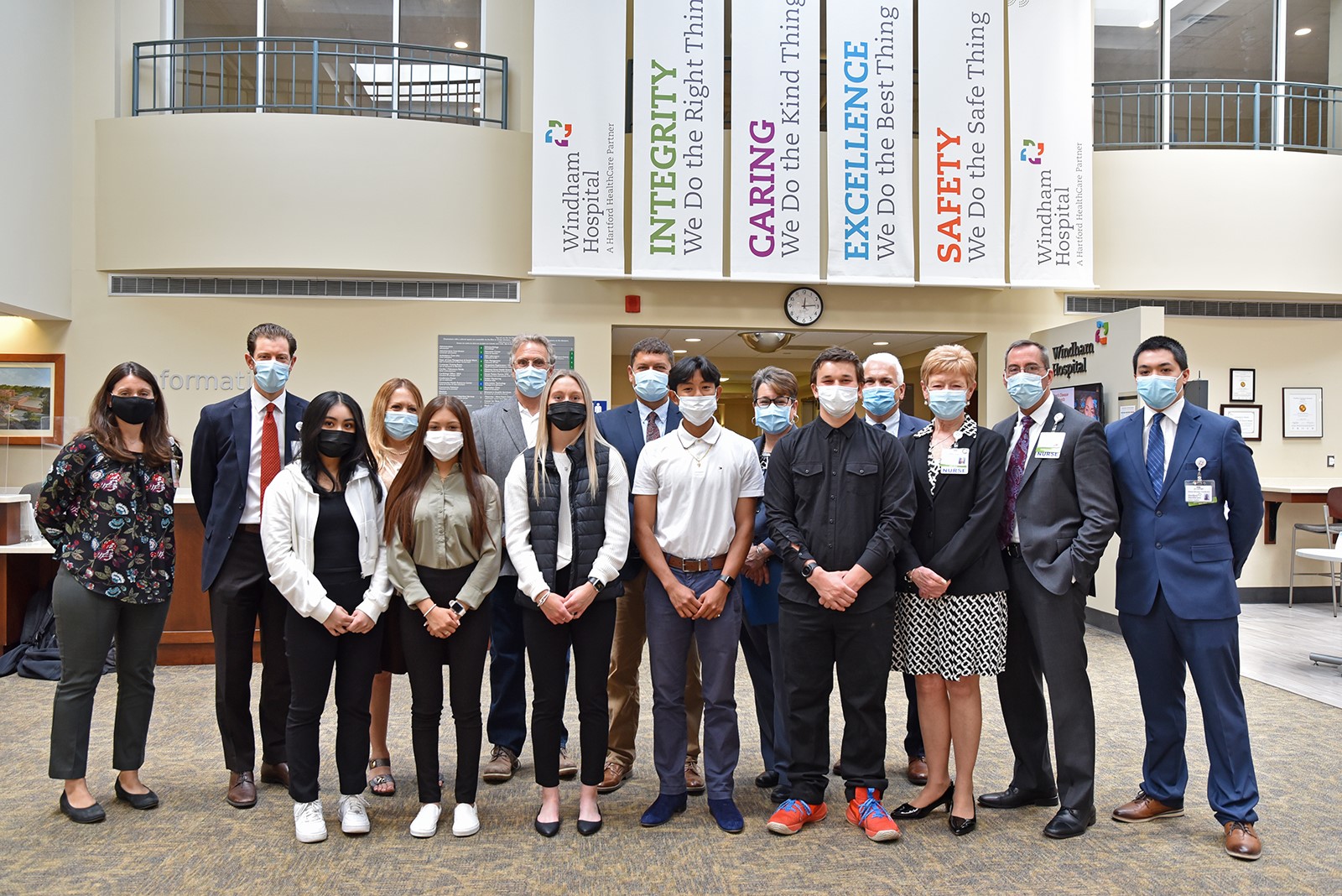 Windham Hospital Partnership Connects Local High School Students with Healthcare Careers