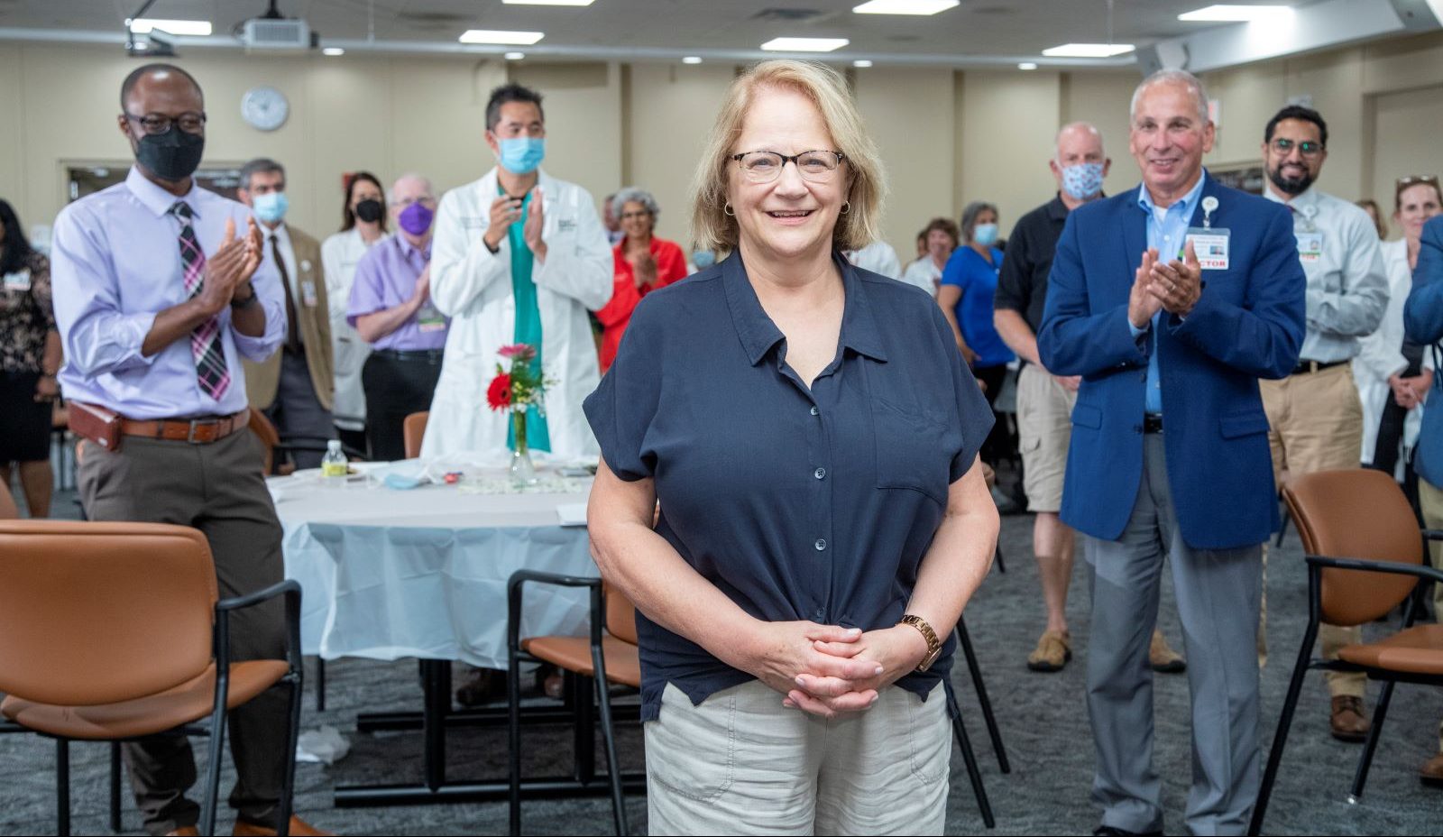 Virginia Bieluch, A Voice of Calm Through the Pandemic, Retires