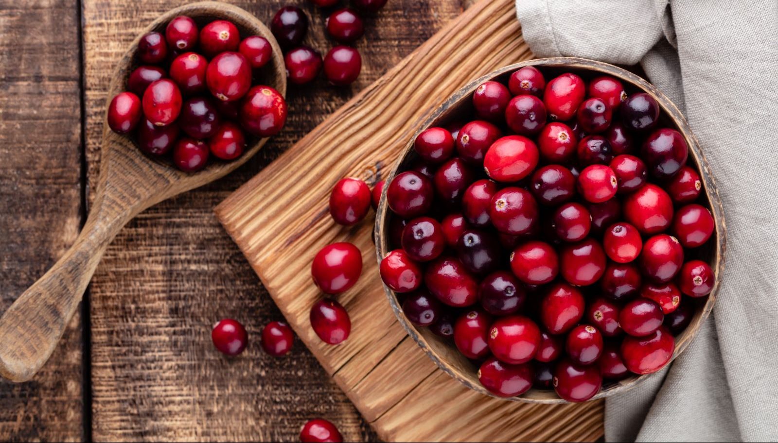 Cranberries have surprising health benefits.