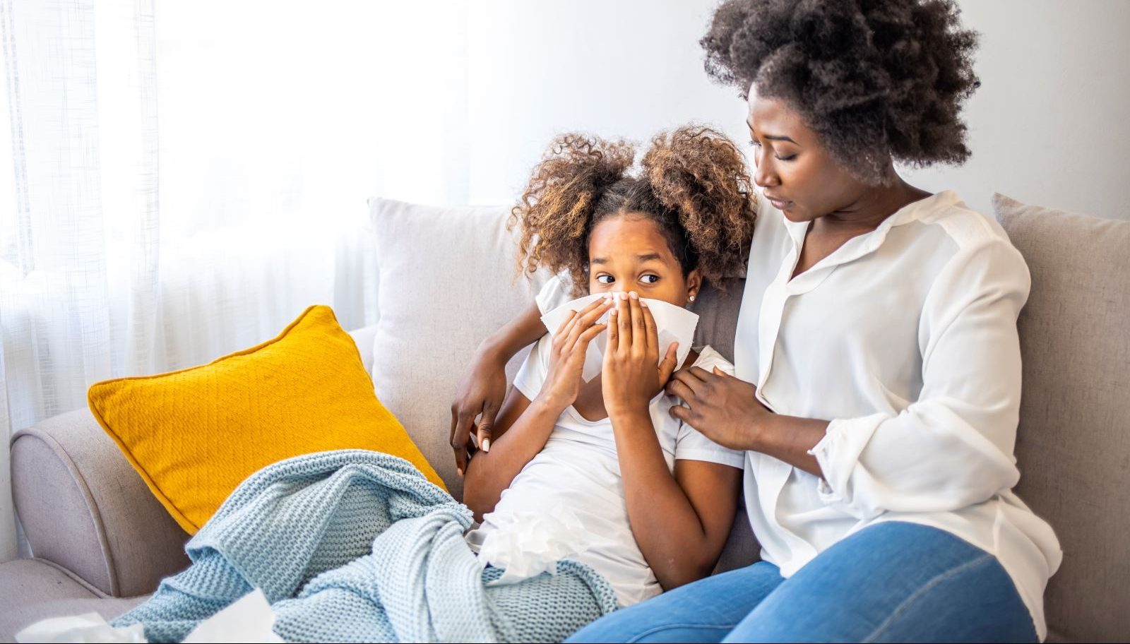 Respiratory syncytial virus (RSV) has hit more than 30 states, and causes a runny or stuffy nose, cough or sore throat - often in kids.