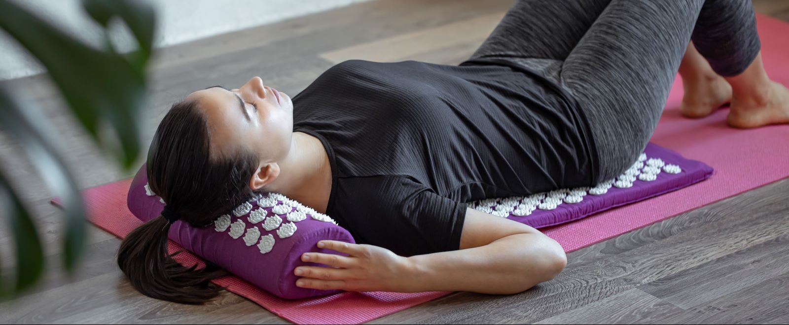 Acupressure mats - which look like yoga mats covered in small plastic spikes - may offer similar results to acupuncture.