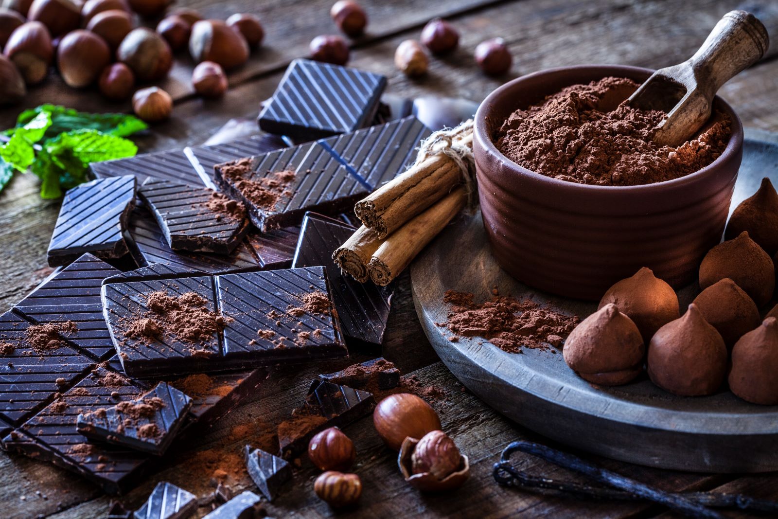 Consumer reports recently found alarming amounts of lead and cadmium in dark chocolate, which could be harmful to the body.