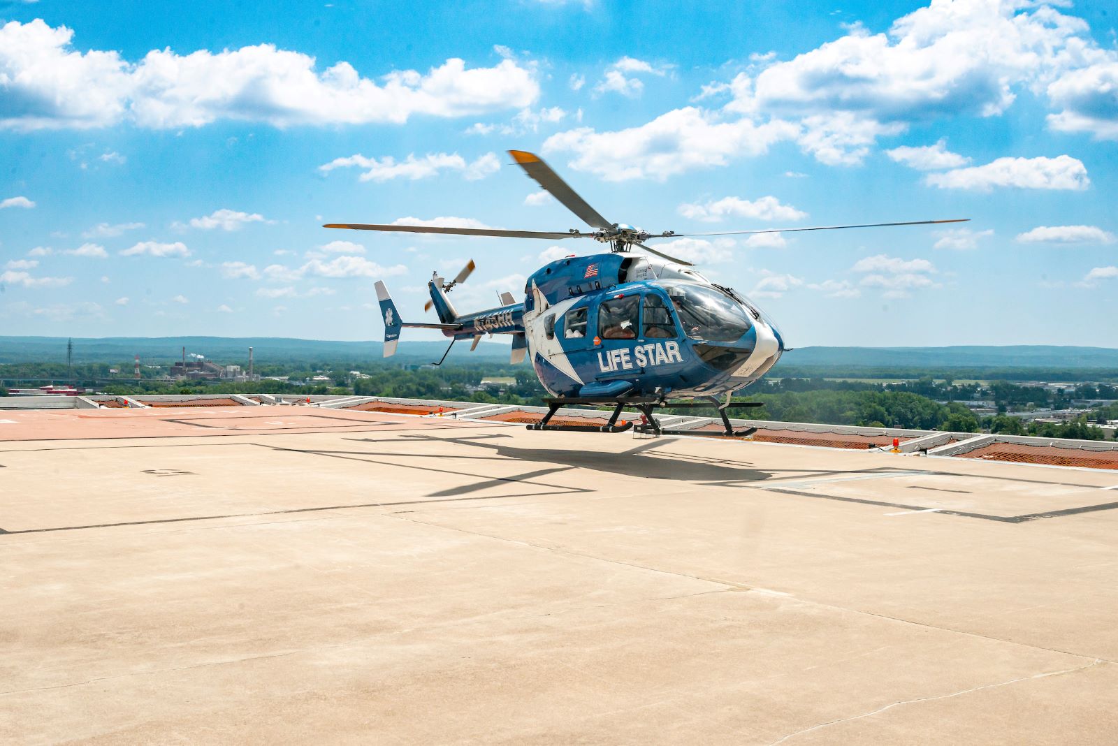 LIFE STAR Helicopter First in State to Carry Plasma for Trauma Blood Transfusions