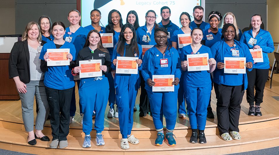 Congratulations nurse residency grads!