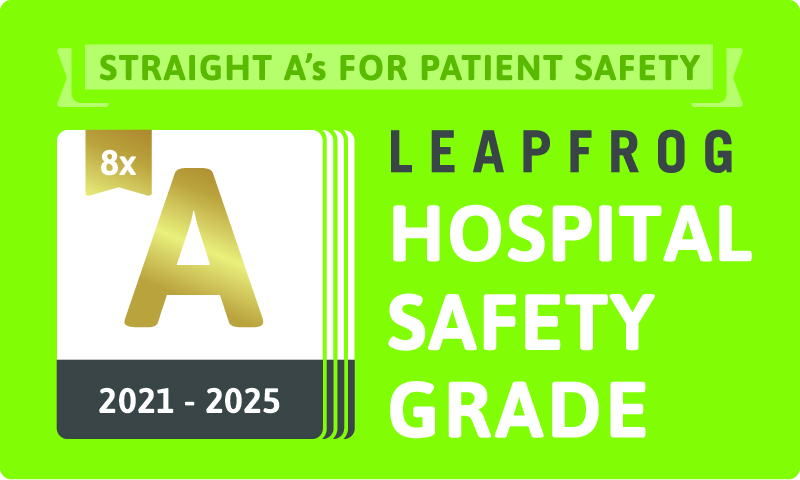 Hartford Hospital Earns an “A” Hospital Safety Grade from The Leapfrog Group