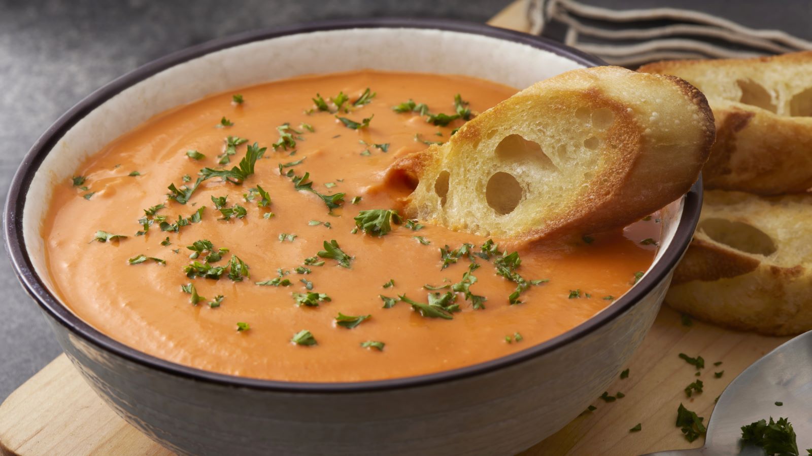 Healthier Soup Series: Tomato Bisque